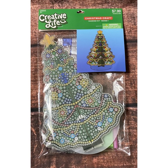 Hobby Lobby Other - Christmas Tree Acrylic Standing 3D Diamond Painting Kit Hobby Lobby